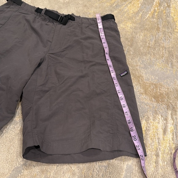 Patagonia Men’s Grey Gi II Belted Shorts sz L Outdoor Hiking Fishing UPF 40 - Picture 7 of 9